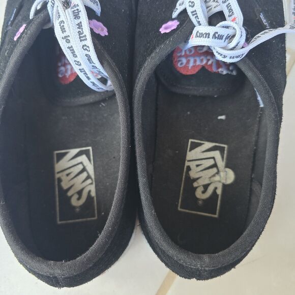 Vans Radically Happy Era skate shoes US Men 8.5 Women’s 10 Black Lace Up - Picture 8 of 10